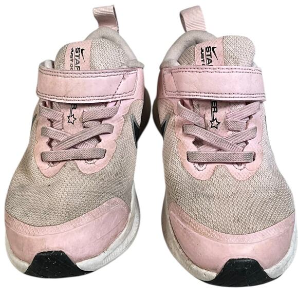 Nike Star Runner 2 Kid Girls Size 12 Pink White Running Shoe Athletic Comfort - Picture 4 of 11